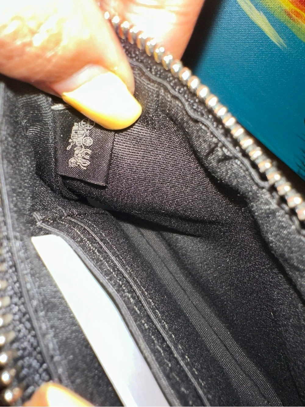 Coach wristlet clutch